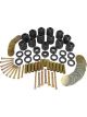 Prothane For 81-86 Jeep CJ8 1in Lift Body Mount Black