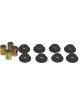 Prothane For 86-88 Mazda RX-7 Front End Link Kit Black