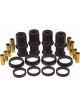 Prothane For 93-98 Jeep Grand Cherokee Rear Control Arm Bushings Blac…