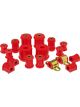 Prothane For 00-05 Mitsubishi Eclipse Total Kit Red