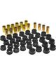 Prothane For 95-98 Nissan 240SX Rear Control Arm Bushings Black