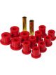 Prothane For 89-95 Toyota Truck 2wd Rear Spring & Shackle Bushings Red