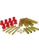 Prothane For 70-83 AMC HD Shackle Bushings Red