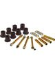 Prothane For 76-86 Jeep CJ5/7/8 Front Shackle Bushings Black