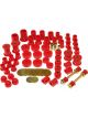 Prothane For 84-88 Toyota 4Runner 4wd Total Kit Red