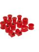 Prothane For 85-89 Toyota MR2 Total Kit Red