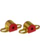 Prothane Universal Sway Bar Bushings 7/16in for A Bracket Red