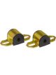 Prothane Universal Sway Bar Bushings 7/16in for A Bracket Black