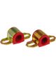 Prothane Universal Sway Bar Bushings 7/8in for A Bracket Red