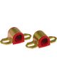 Prothane Universal Sway Bar Bushings 25mm for A Bracket Red