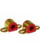 Prothane Universal Sway Bar Bushings 1in for B Bracket Red