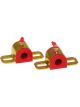 Prothane Universal Greasable Sway Bar Bushings 16MM Type A Bracket Red