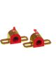 Prothane Universal Greasable Sway Bar Bushings 20MM Type A Bracket Red