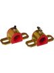 Prothane Universal Greasable Sway Bar Bushings 25MM Type A Bracket Red
