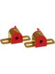 Prothane Universal Greasable Sway Bar Bushings 1/2in Type B Bracket Re…