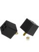 Prothane Universal Bump Stop 2X2X2 W 3/8in Stud Black