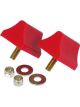 Prothane Universal Bump Stop 1 1/2X2X1 3/4 Wedge Red
