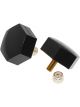 Prothane Universal Bump Stop 7/8 X 2 1/4in Dia. Hex Black