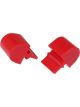 Prothane Universal Bump Stop Pull Through Style Red