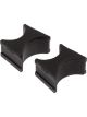 Prothane Universal Shock Reservoir Mounts 1.5/2.0 Diameter Black