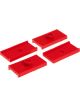 Prothane For 62-74 MG Midget Leaf Spring Pad Kit Red