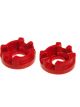 Prothane For 03 Hyundai Tiburon Front or Rear Motor Mount Insert Red