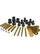 Prothane For 63-72 Chrysler A Body HD Spring & Shackles Bushings Bla…