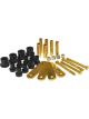 Prothane For 65-69 Chrysler A Body HD Spring & Shackles Bushings Bla…