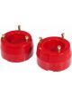Prothane For 94-05 Dodge Ram 4wd Front Coil Spring 2in Lift Spacer Red