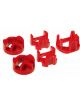 Prothane For 95-99 Dodge Neon 3 Mount Kit Firm Red