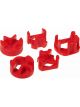 Prothane For 95-99 Dodge Neon 3 Mount Kit Soft Red
