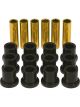 Prothane For 57-72 Ford F100/F150 Rear Spring & Shackle Bushings Bla…