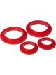 Prothane For 79-04 Ford Mustang Rear Coil Spring Isolator Red