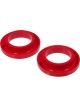 Prothane For 99-04 Chevy Cobra IRS Coil Spring Isolators Red