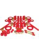 Prothane For 94-98 Ford Mustang Total Kit Red