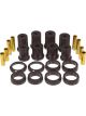Prothane For 79-93 Ford Mustang Rear Control Arm Bushings Black