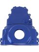 Aeroflow 2-Piece Billet Alloy Timing Cover Blue For GM LS