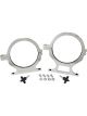 Aeroflow Nitrous Bottle Brackets Polished For 10lb. & 15lb Bottles