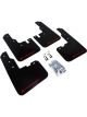 Rally Armor For 13-16 Toyota Rav4 UR Black Mud Flap w/ Red Logo
