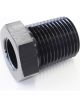 Aeroflow Temperature Probe Adapter 1/2 NPT to 5/8 Inch -18 UNF Black AF660-08BLK