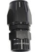 Aeroflow Kryptalon Full Flow Swivel Straight Hose End -10AN Black
