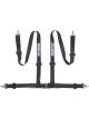 Sparco Belt 2 Inch Black 4Pt Snap-In