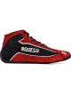Sparco Shoe Slalom+ Fab 47 RED/BLK