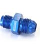Aeroflow Inverted Seat Adapter 1/2 Inch-20 to -6AN Blue