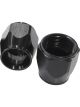 Aeroflow Kryptalon Replacement Socket Nut -4AN, Black