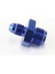 Aeroflow Inverted Seat Adapter 5/8 Inch-18 to -4AN Blue