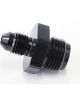 Aeroflow Inverted Seat Adapter 5/8 Inch-18 to -4AN Black