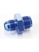 Aeroflow Inverted Seat Adapter 5/8 Inch-18 to -6AN Blue