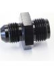 Aeroflow Inverted Seat Adapter 5/8 Inch-18 to -6AN Black