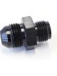 Aeroflow Inverted Seat Adapter 5/8 Inch-18 to -8AN Black